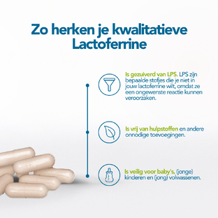 Bonusan Lactoferrine 300mg Capsules 2x60CP