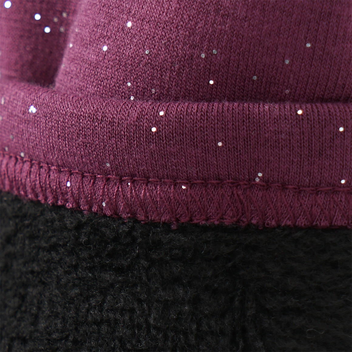 Topomini Baby Thermo-Leggings mit Glitzer bordeaux