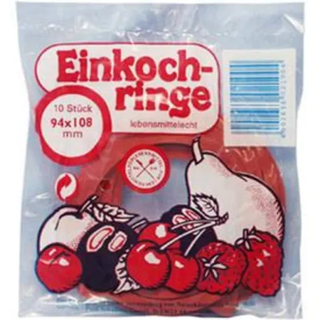 Deti Einkochringe, rot, 94x108, 10 Stück