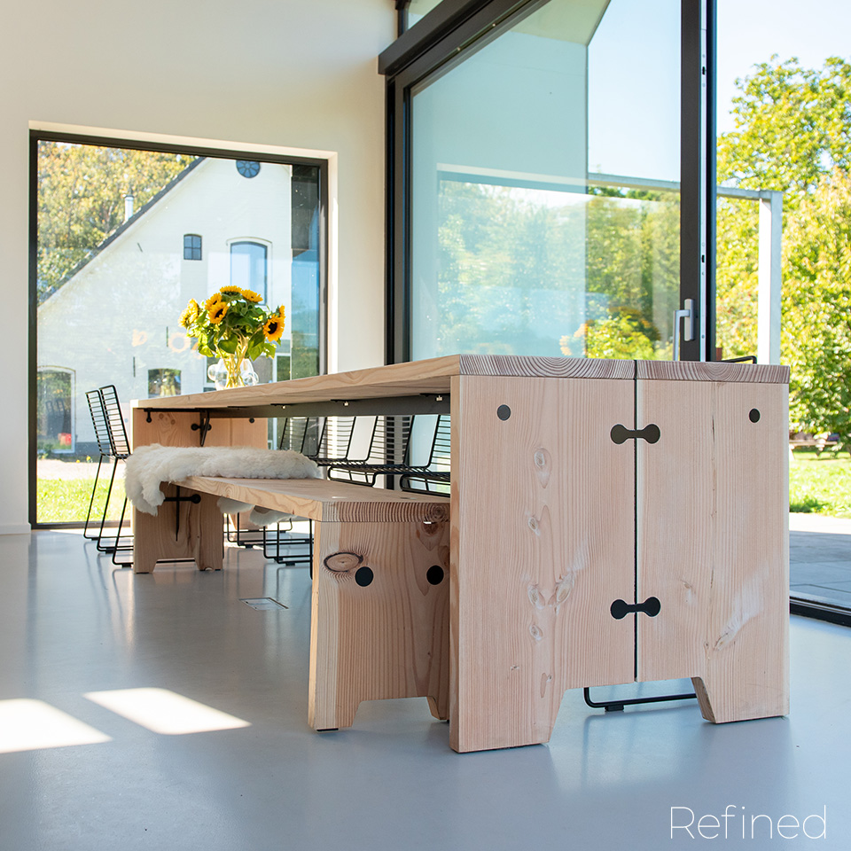 Tuintafel Forestry Refined 180x80