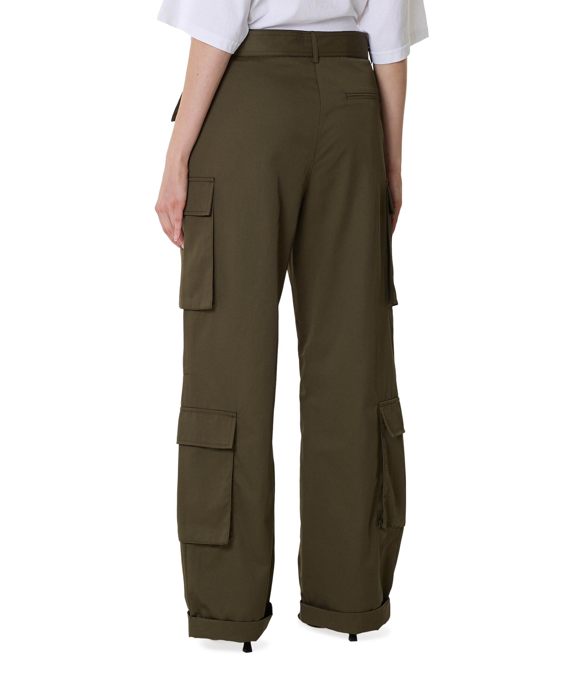 Haute L'Amitié Rabi Cargo Pocket Tall dames broek groen