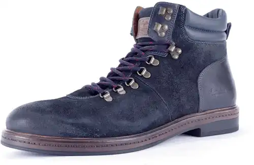 LAFAYETTE AUSTRALIAN BLAUW - maat 47 veterboot blauw - maat 47 Calandschoen