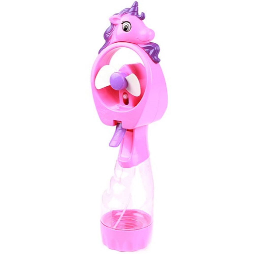 Einhorn Kinder Seifenblasen-Stab als Handventilator
