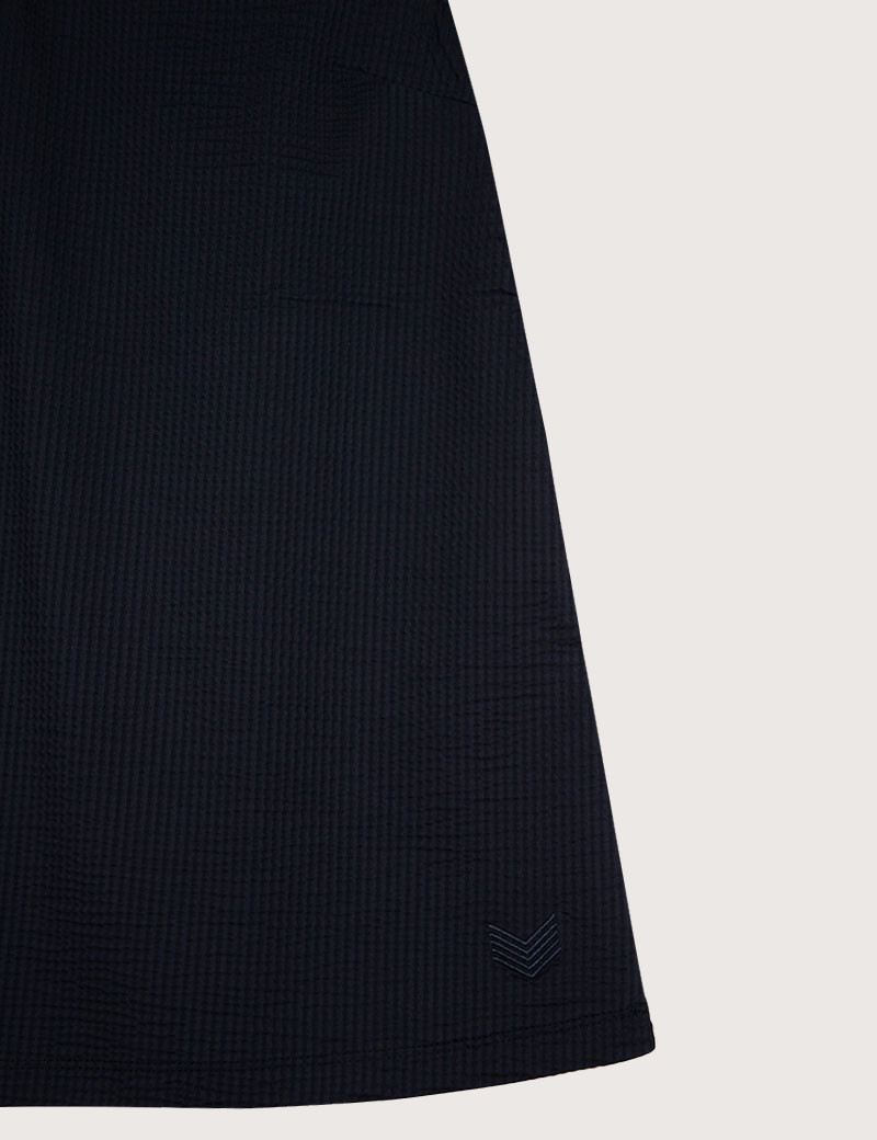 HBT WAFFLE  | LILLY TOP NOIR FEMME