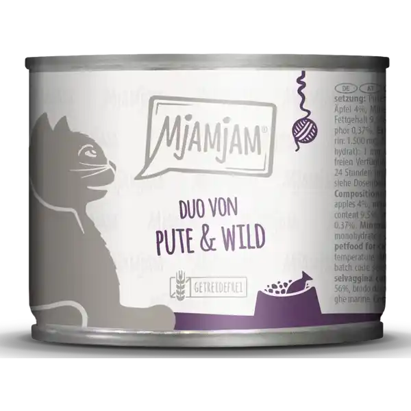 Duo von Pute & Wild an Apfelstückchen 200g
