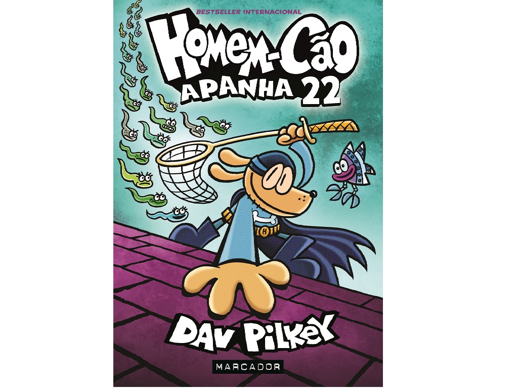 LIVRO HOMEM-CÃO APANHADOS REDE DE DAV PILKEY