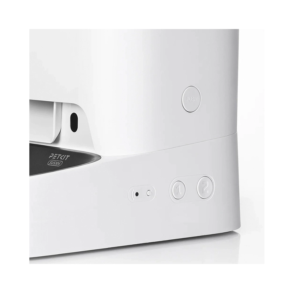 PETKIT YUMSHARE Dual-Hopper Smart Futterautomat mit Kamera Weiss