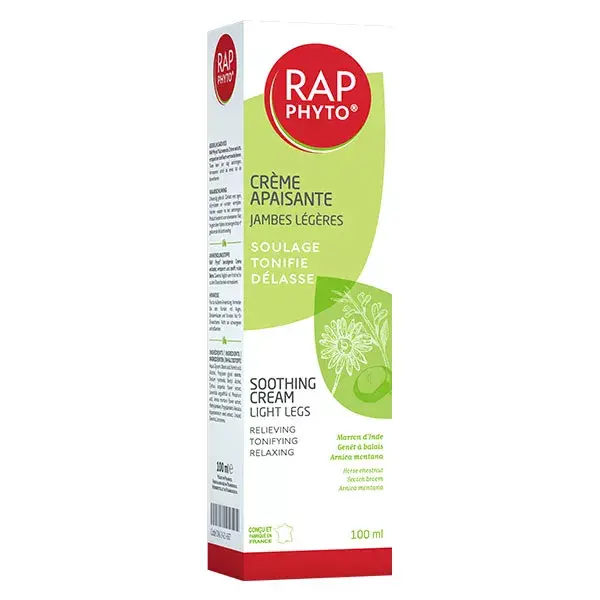Creme calmante Rap Phyto para pernas finas 100ml