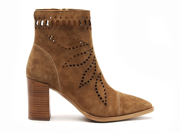 Alpe boots bottine talons femme 5031 marron
