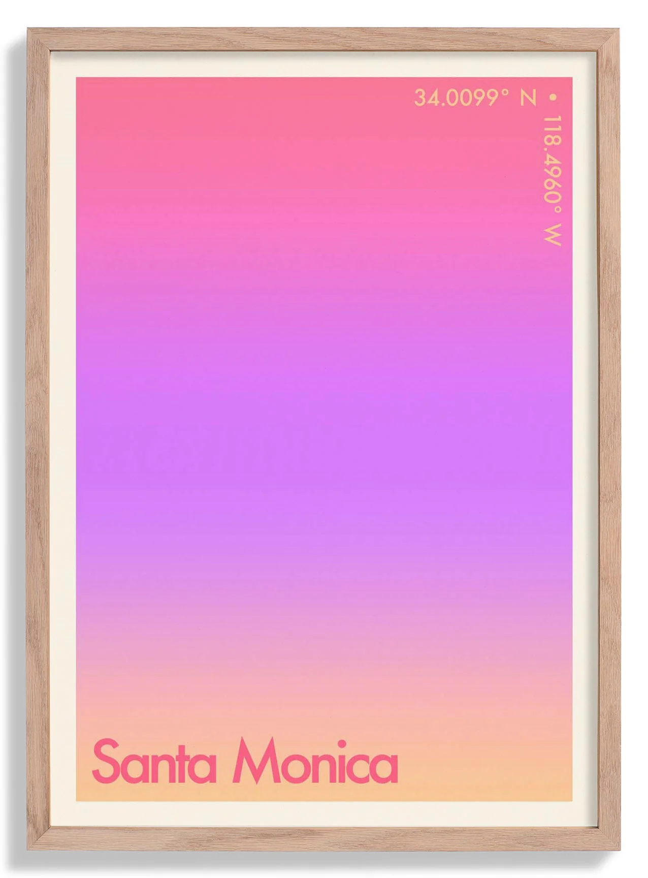 Santa Monica Sonnenuntergang Stadt