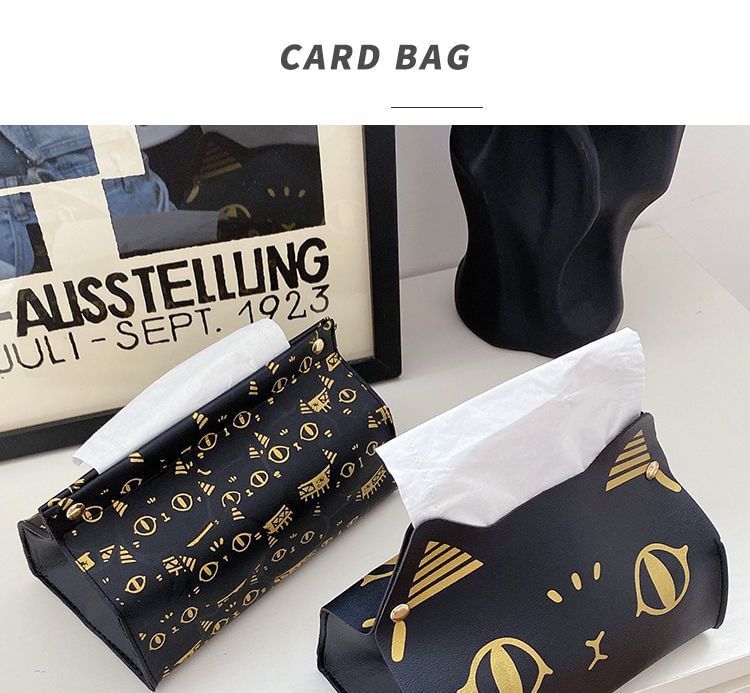 atheniean - Onregelmatige / Kat Kunstleren Tissue Hoes