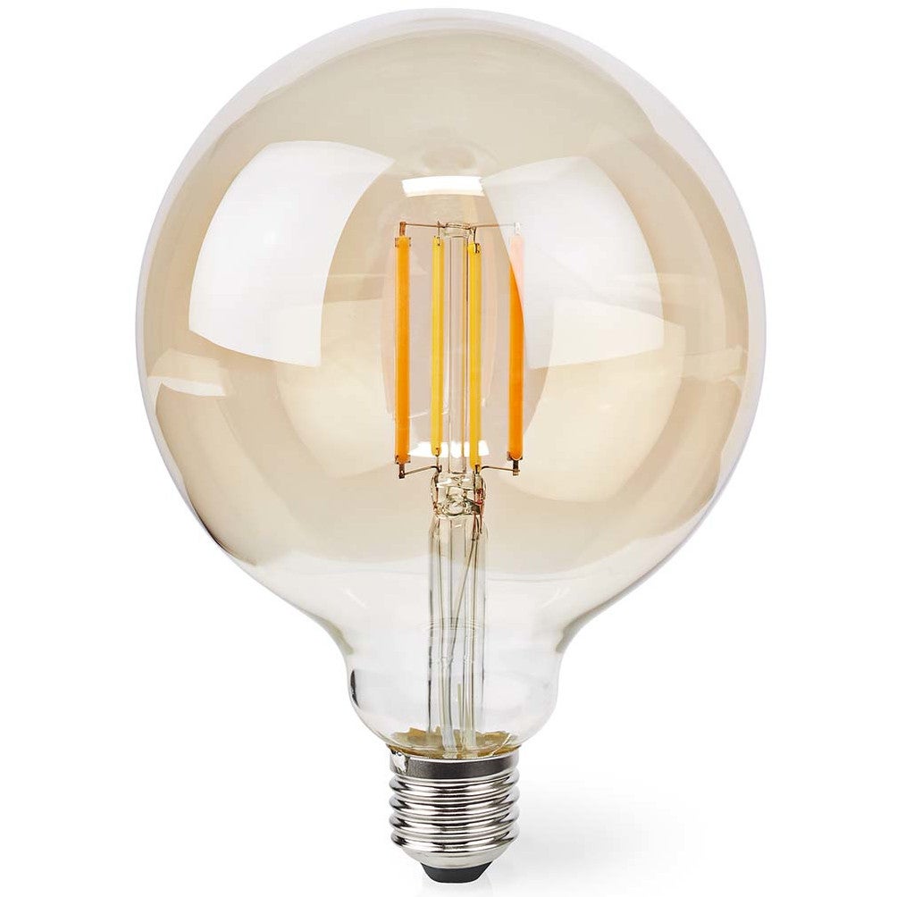 Nedis WIFILRF10G125 Smartlife LED Filamentlamp E27 WIFI 806 lm 7W warm wit