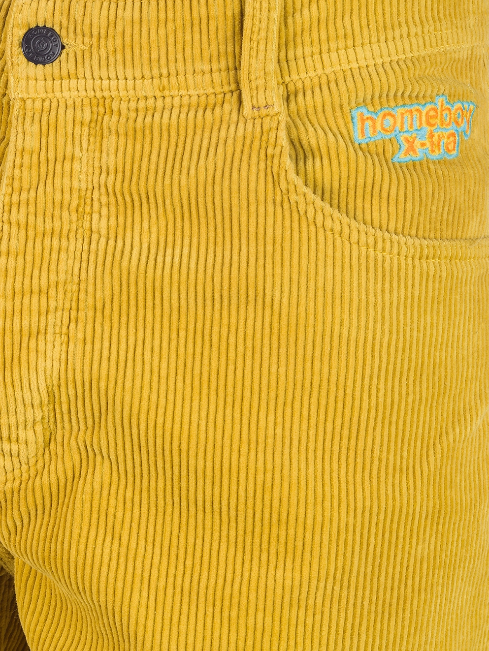 Homeboy X-Tra BAGGY Cord Pants yellow