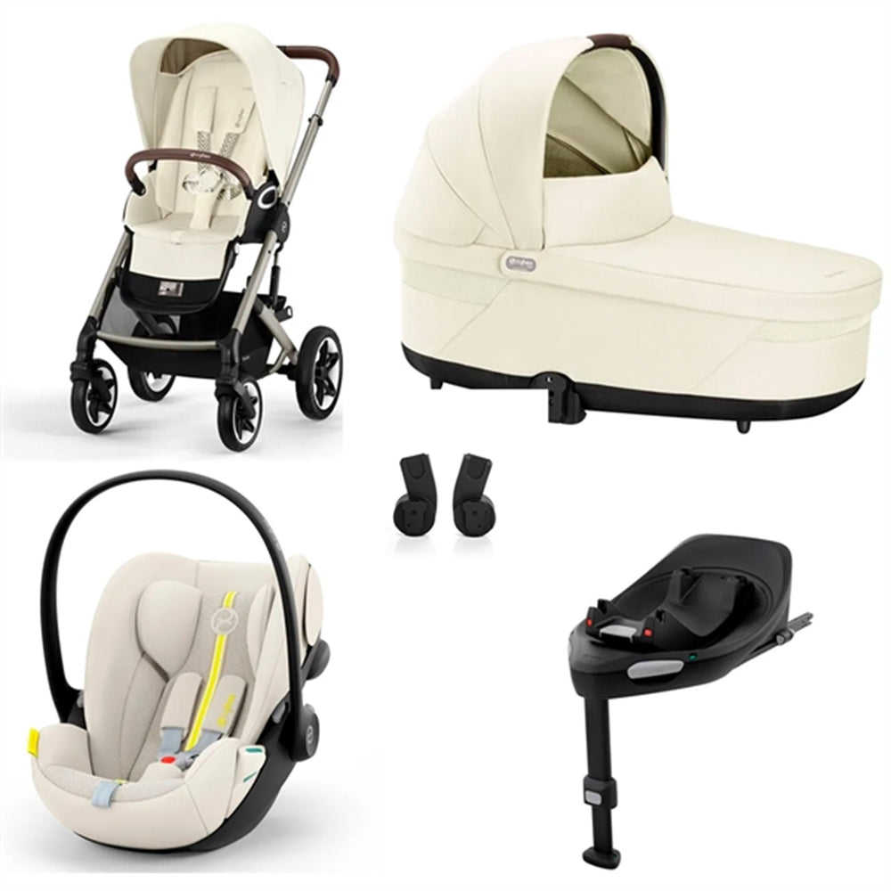 Bundle Talos Seashell Beige (Taupe Frame) + | Luksusbaby