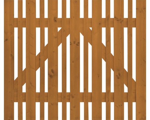 Enkele poort Konsta Eco zonder slotinsteek 100 x 80 cm kersenhout