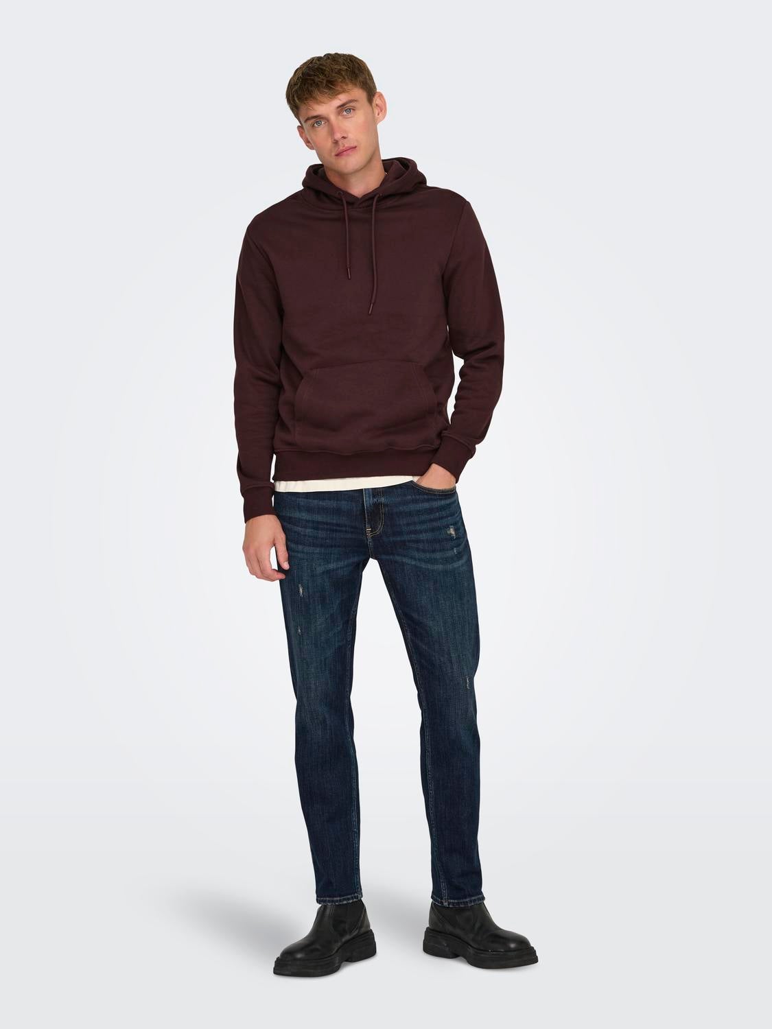 ONSCONNOR Sweatshirt Fudge