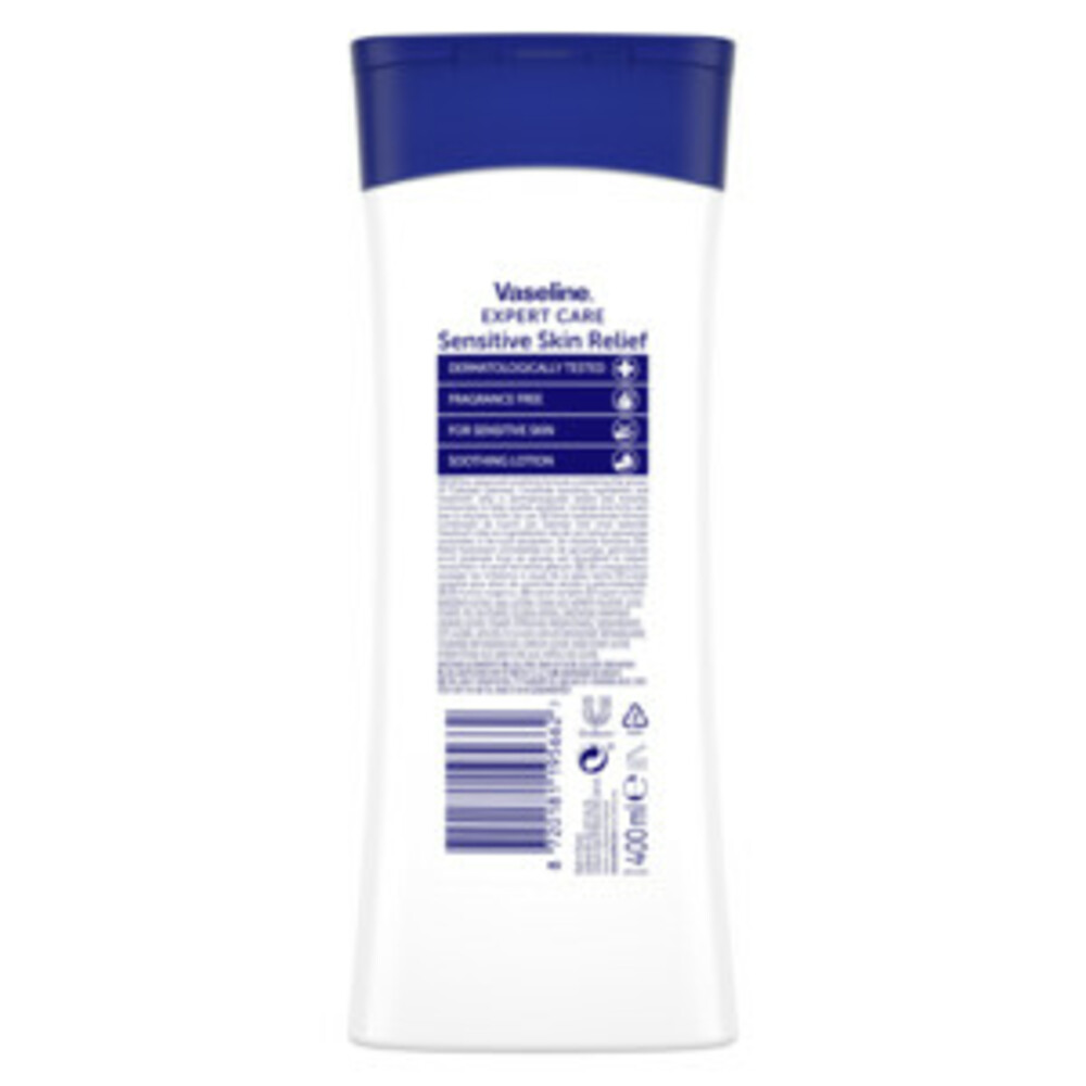 6x Vaseline Bodylotion Sensitive Skin Relief400 ml