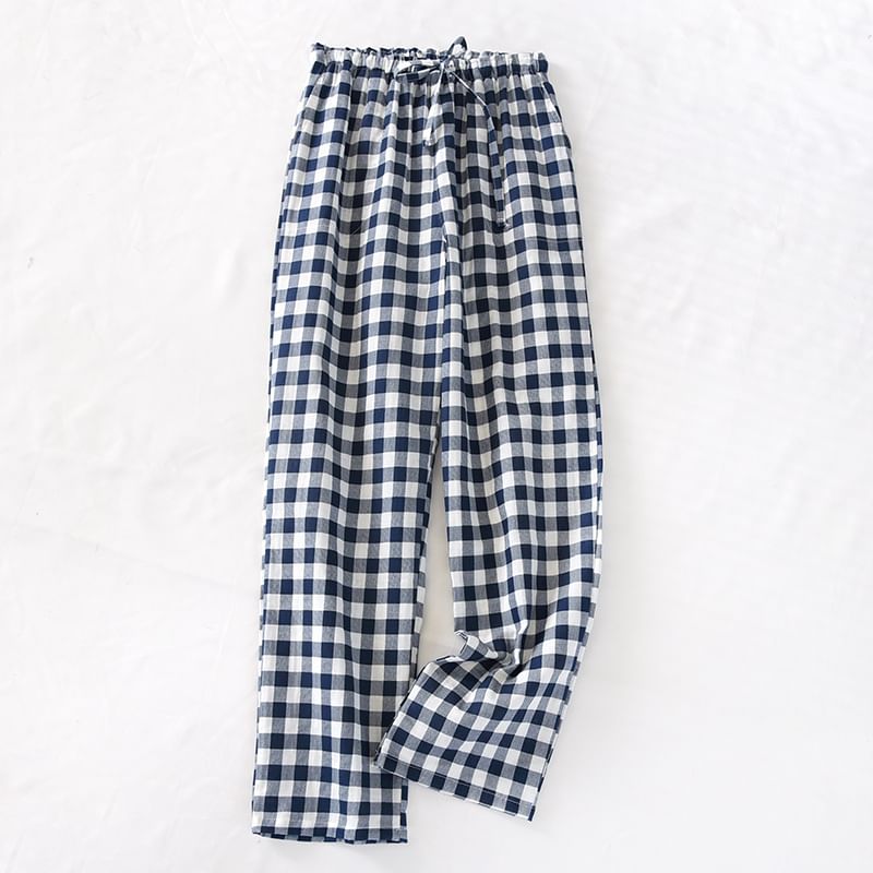 Finlies - Bijpassende geruite pyjamabroek voor koppels