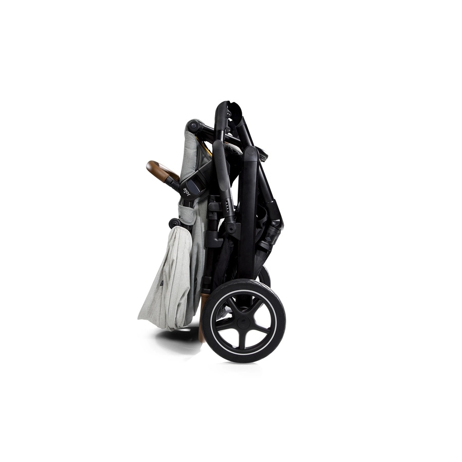 Joie Signature Kombikinderwagen Vinca 4in1 bestehend aus Babywanne, Sportsitz, Babyschale i-Level und Base LX Oyster