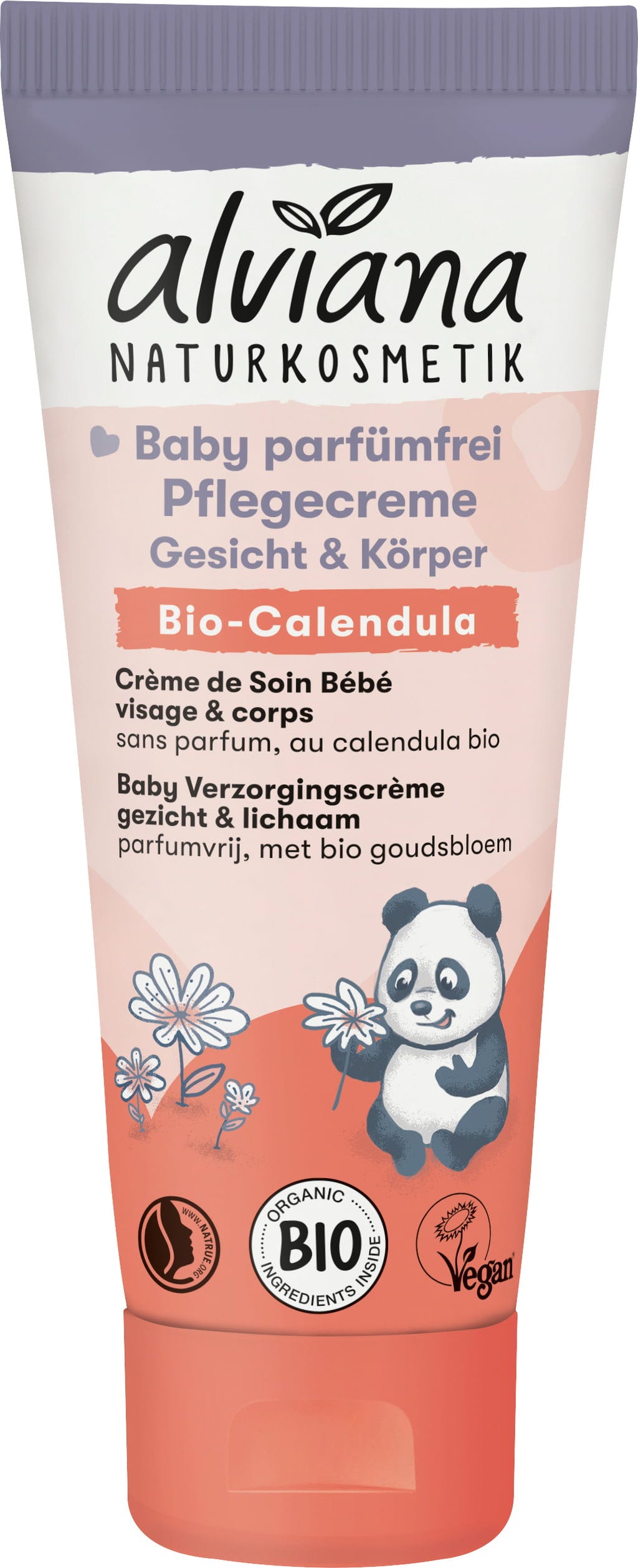alviana Naturkosmetik  Baby Pflegecreme Gesicht & Körper, 75 ml