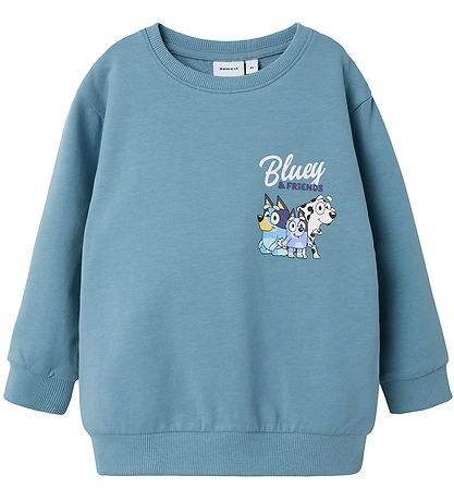Name It Sweatshirt - NmmFrits Bluey - Spring See