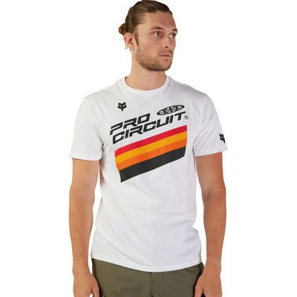 T-Shirt manches courtes Fox PRO CIRCUIT - Blanc