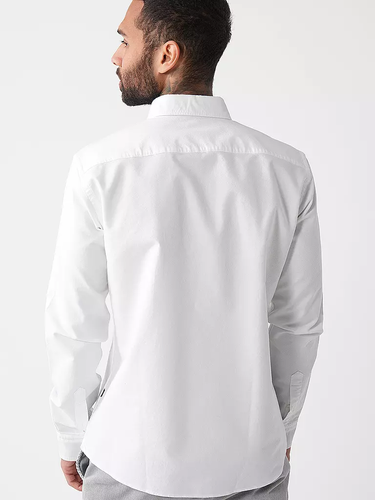 BOSS Hemd ROAN Slim Fit weiss