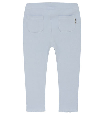 Hust and Claire Leggings - Rib - Le - Blåe Flax m. Sl?jfe