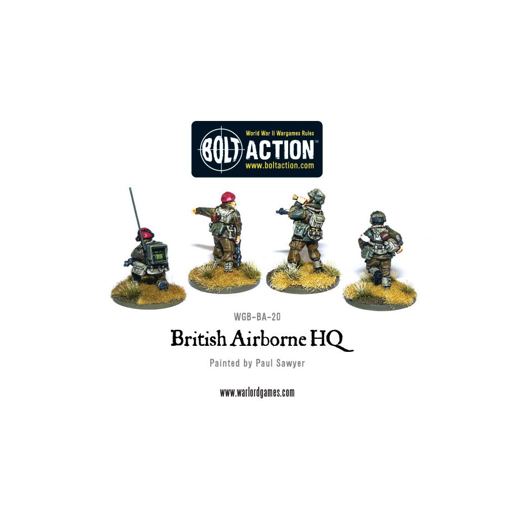 Bolt Action - British - Airborne HQ