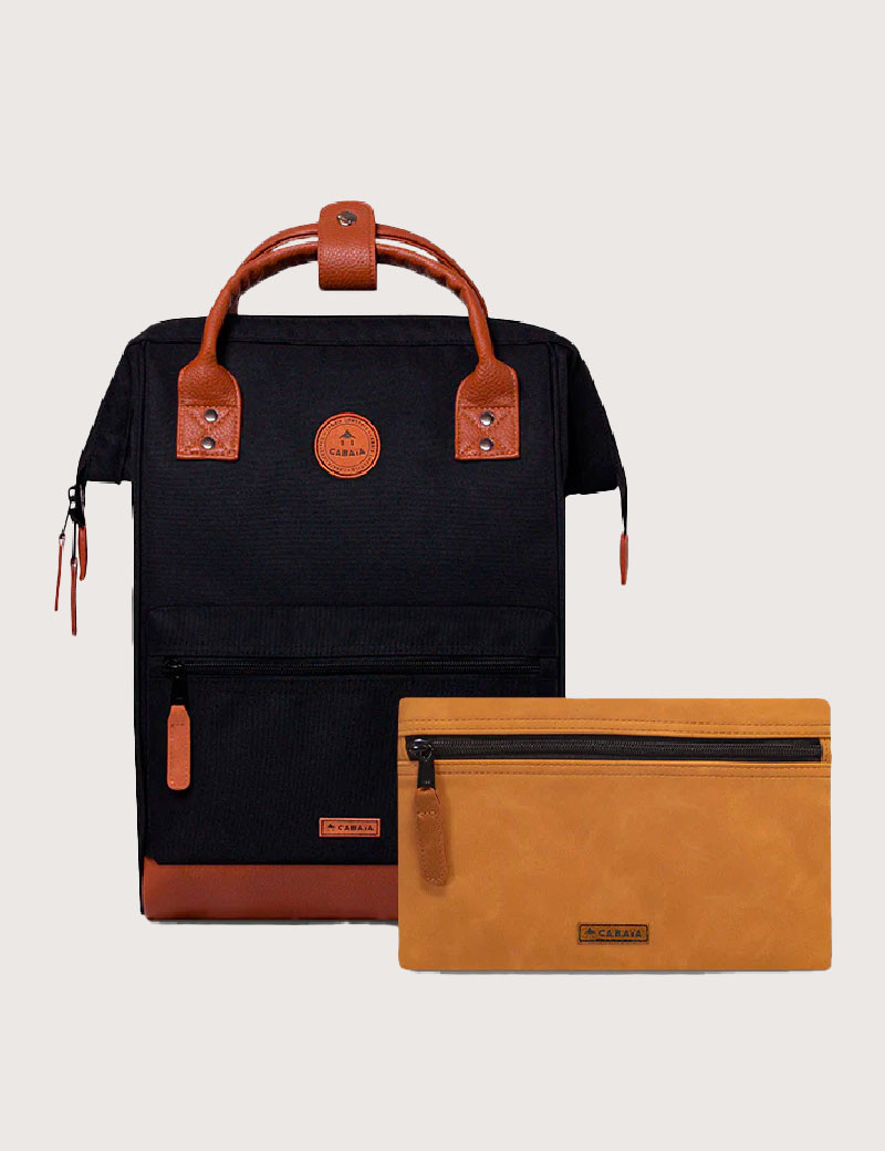 CABAIA SAC À DOS ADVENTURER MEDIUM COLOGNE + 2 POCHETTES
