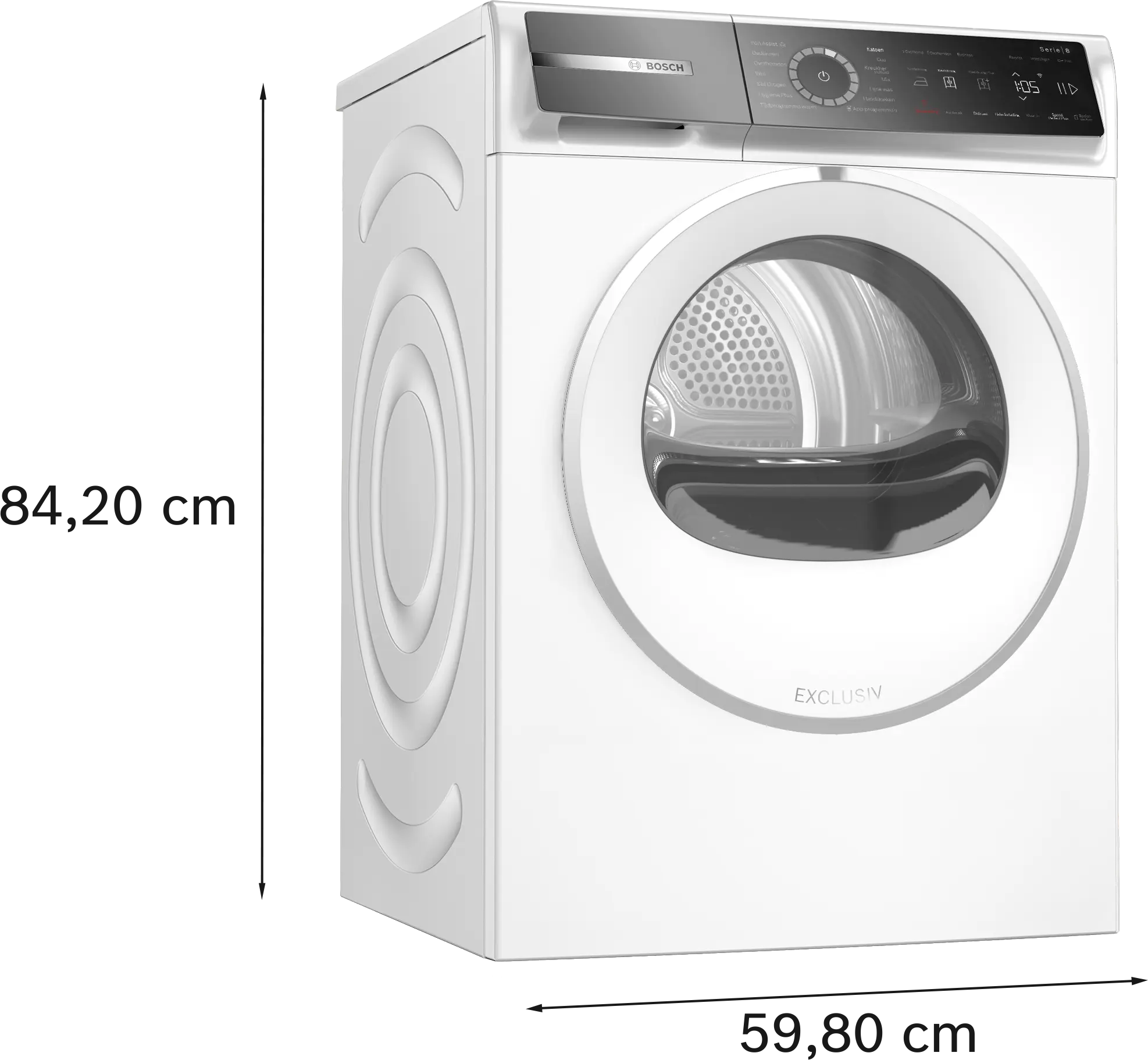 Serie 8 Warmtepompdroger 9 kg