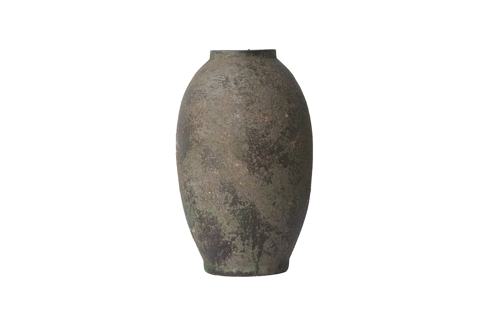 Barney vase Grønn antikk. H45 cm