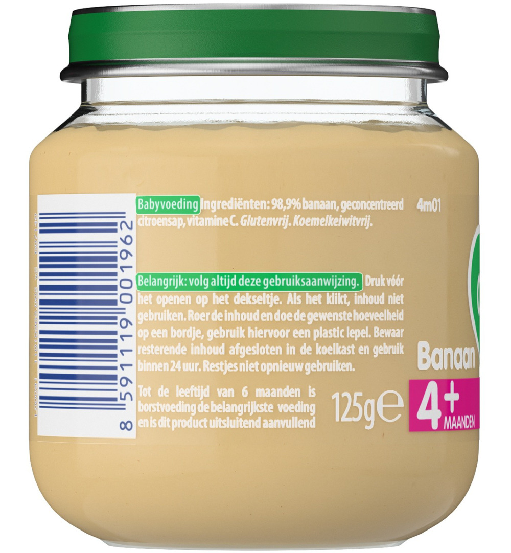 Olvarit Banaan 4M01 (125 gr)