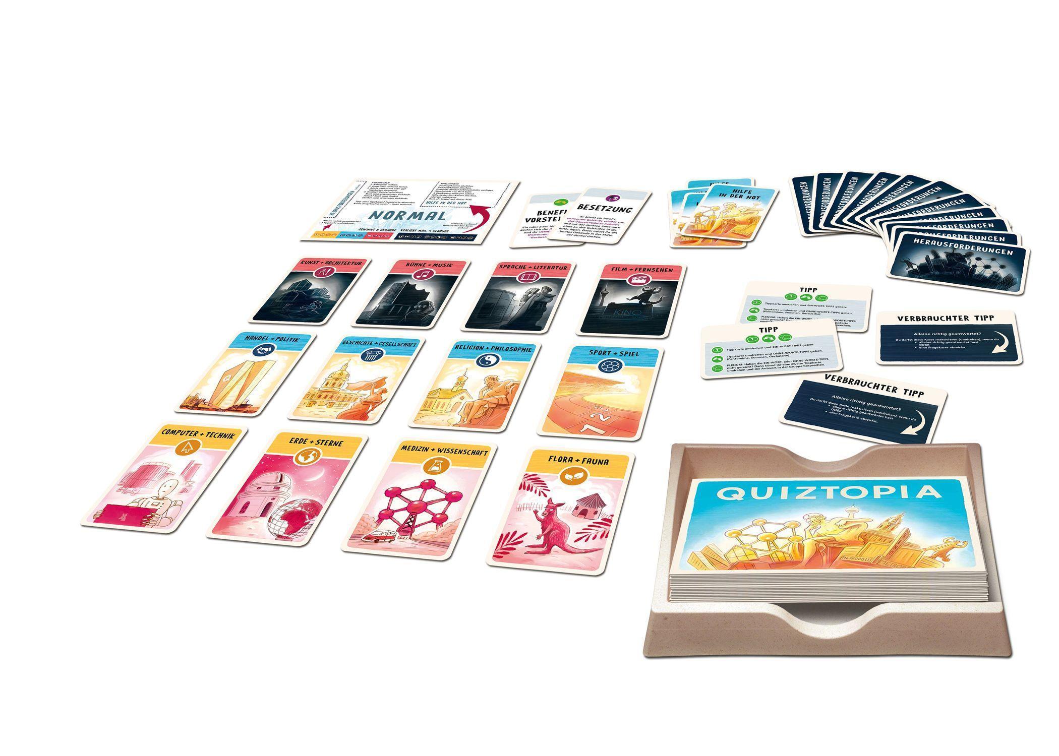 Gesellschaftsspiel – Quiztopia
