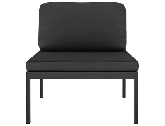 LES TENDANCES - Salon extérieur Salon de jardin-gris-4 places-70x70x64.5-369538