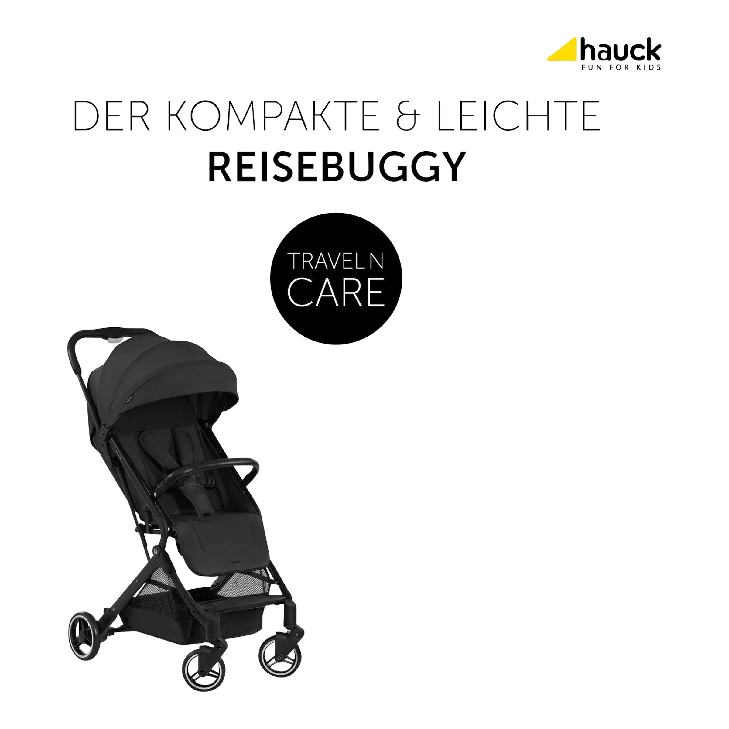 Hauck Buggy TravelNCare black