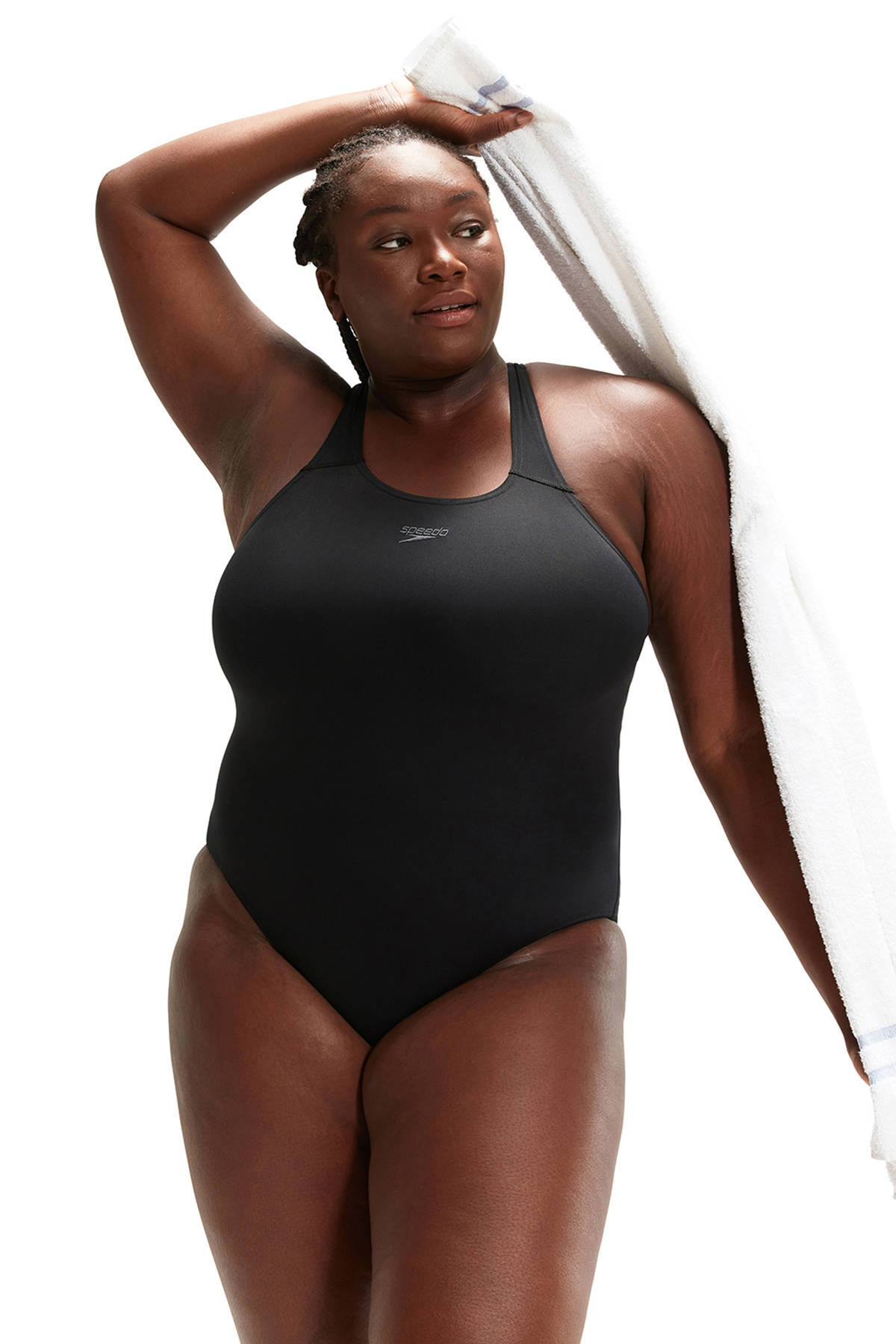 Speedo Endurance10 sportbadpak Medalist zwart