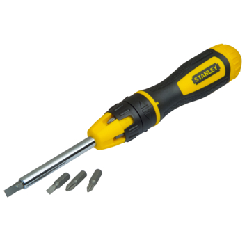 Stanley ratel schroevendraaier incl. 10 bits