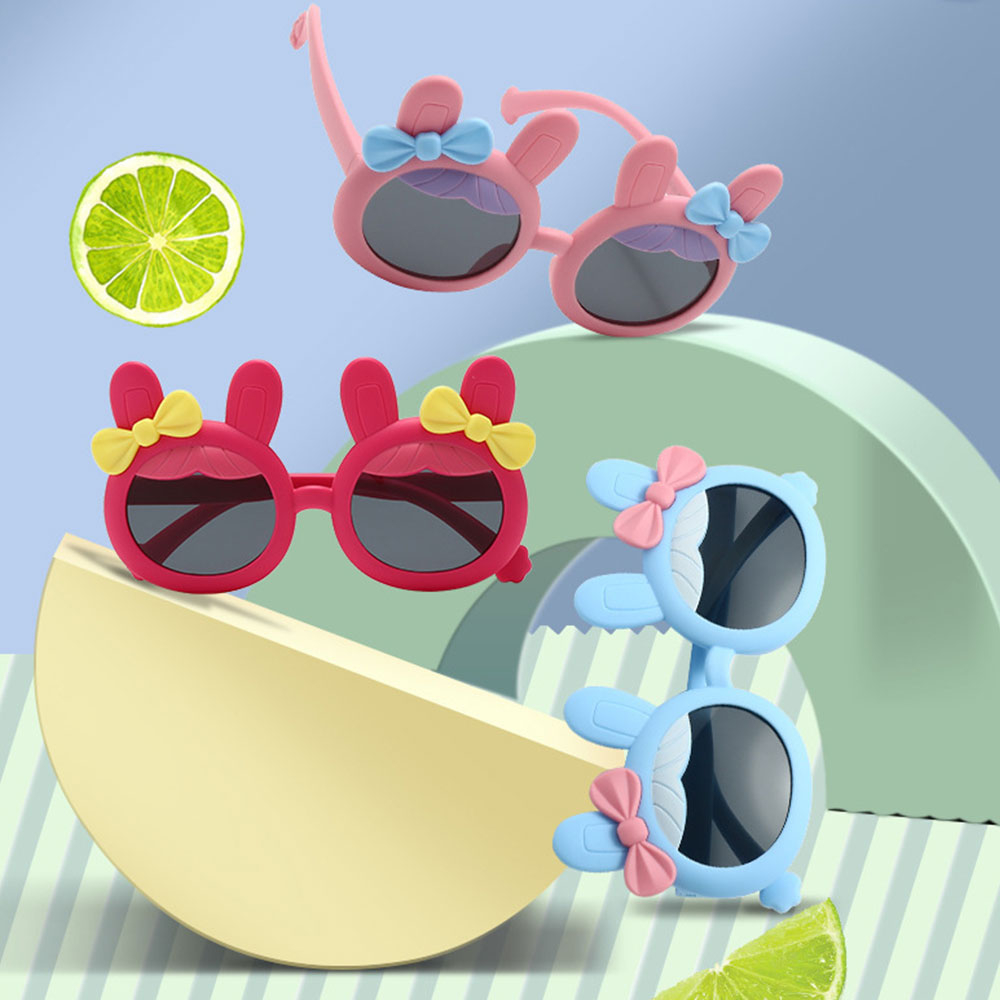 Photo Booth Oster Brille Party Fotorequisite Sonnenbrille Accessoires Dekoration für lustige Bilder - Süsses Häschen (Pink)