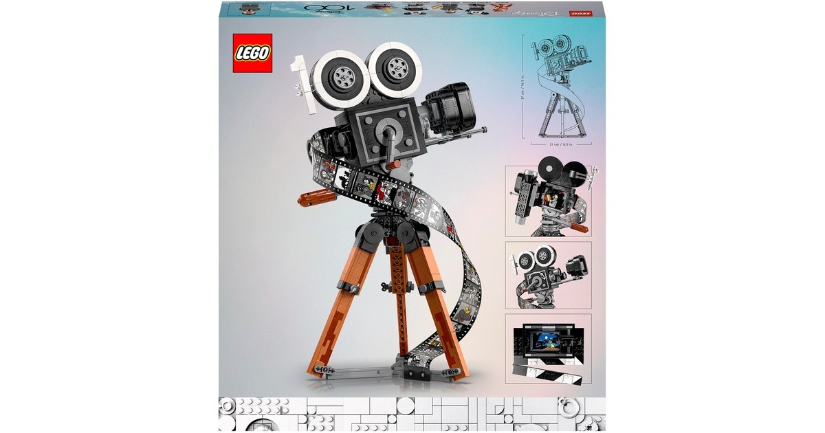 LEGODisney - Walt Disney eerbetoon – camera Constructiespeelgoed  (43230)