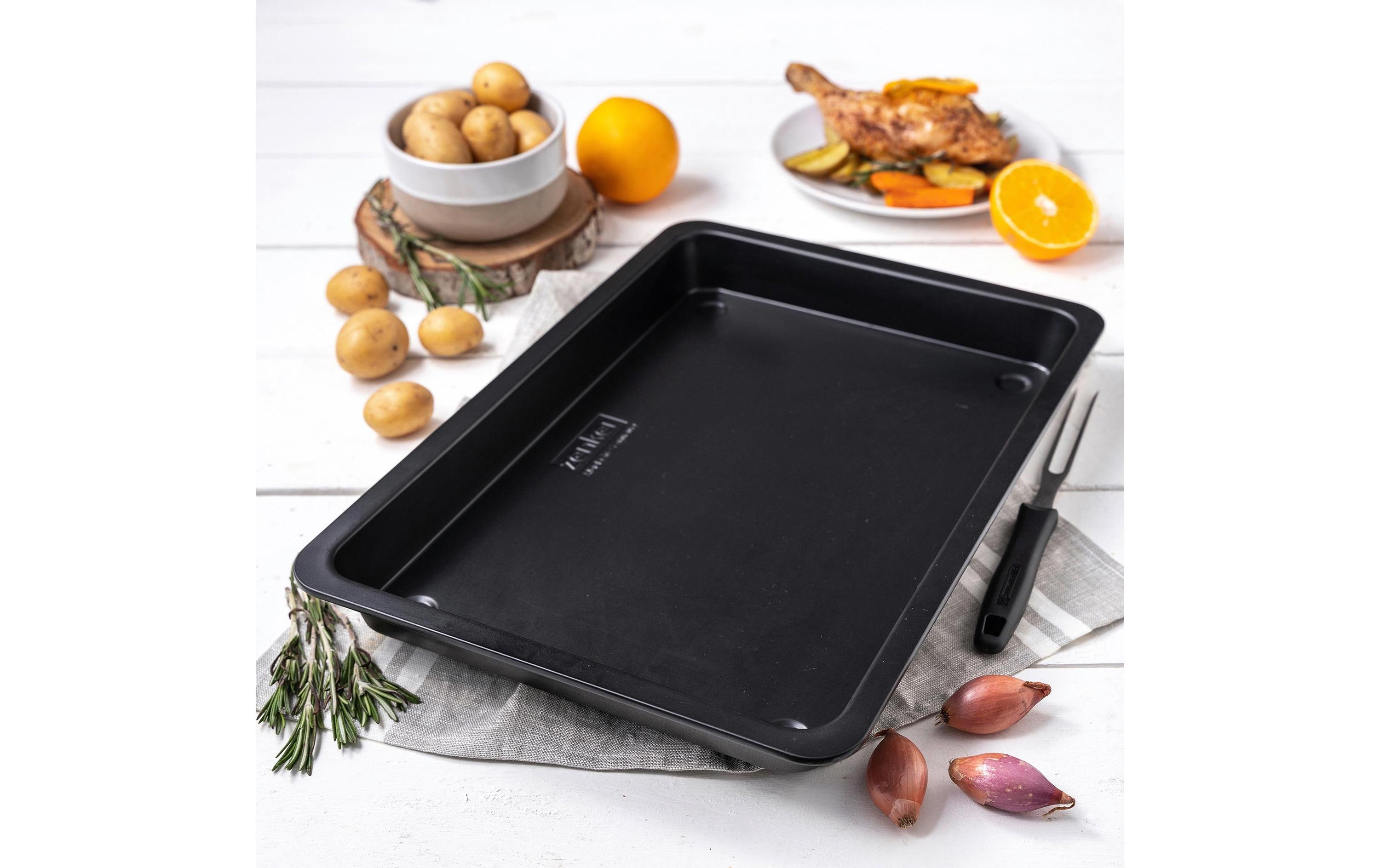Auflaufform Special Cooking 42 x 29 cm, Eckig, SchwarzBrat- und Grillform