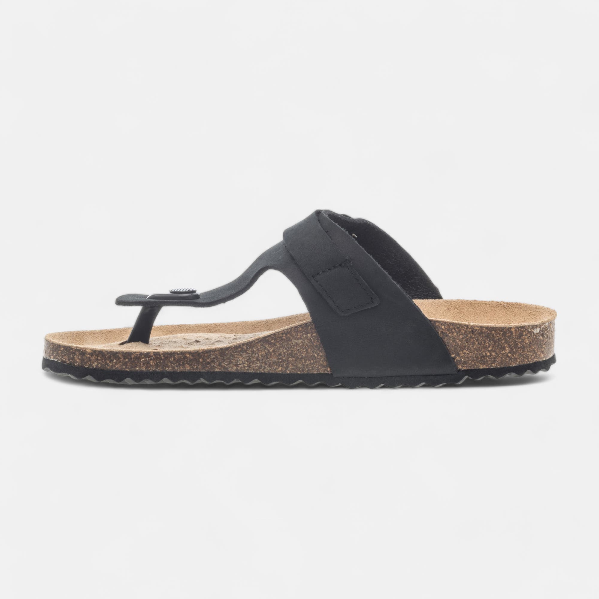 Mules semelle liège Femme noir