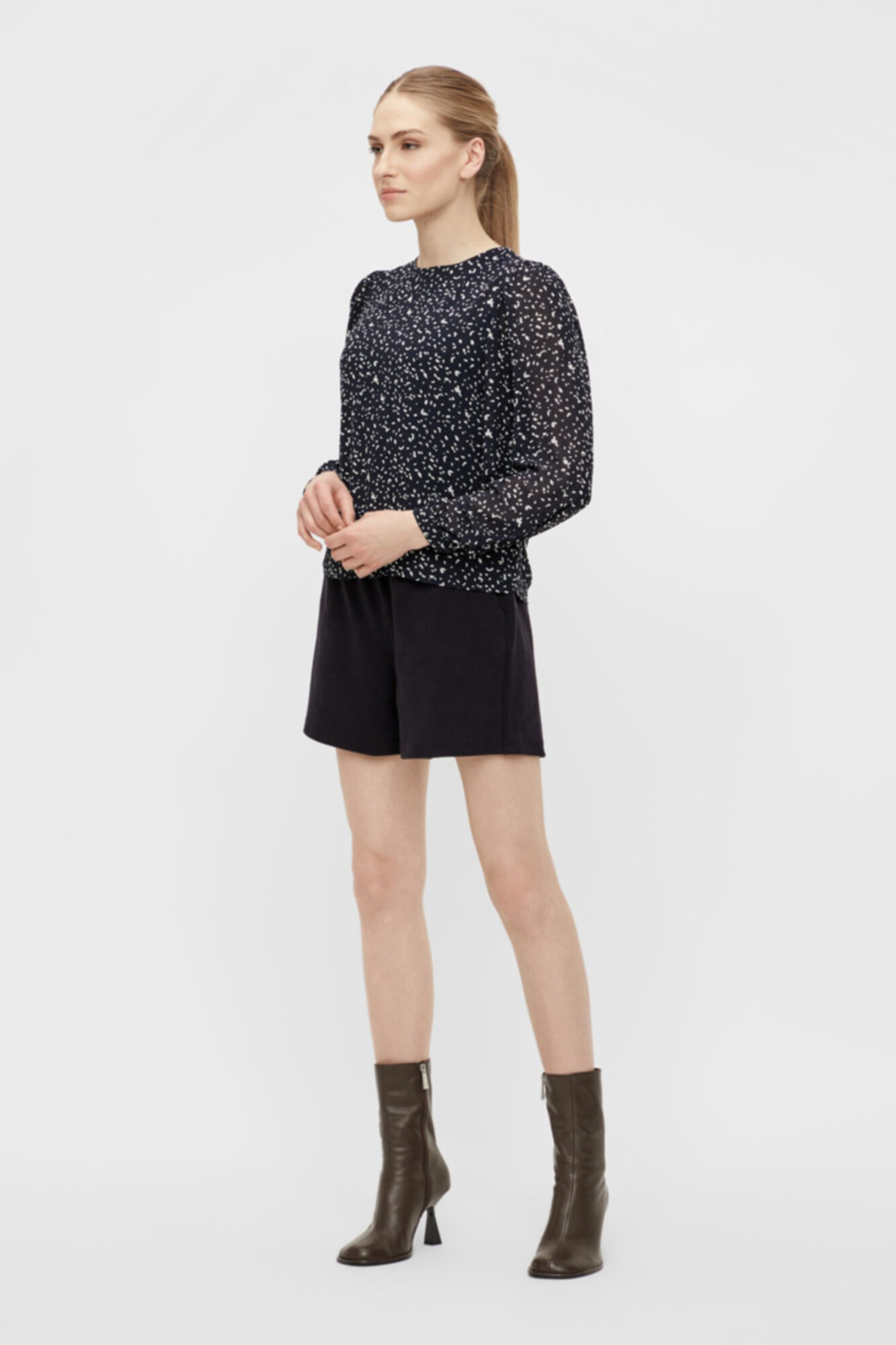 Blusa em tecido sustentável - Azul