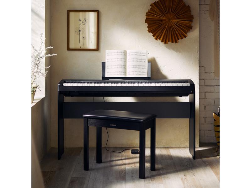 Yamaha E-Piano P-45B Schwarz Authentisches E-Piano mit natürlichem Spielgefühl