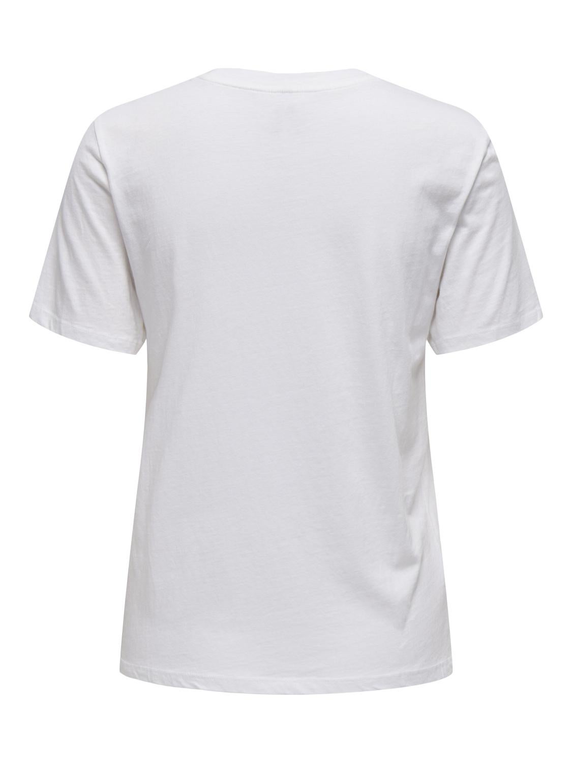 ONLLUCIA T-shirt Bright White