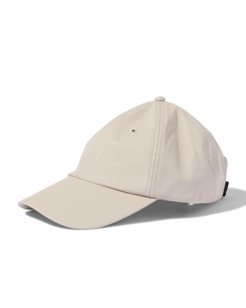 casquette de pluie pour adulte beige