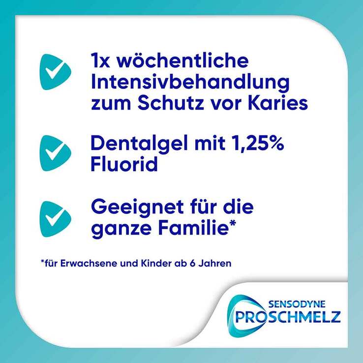 Sensodyne Proschmelz Fluorid Gelee, 25 g