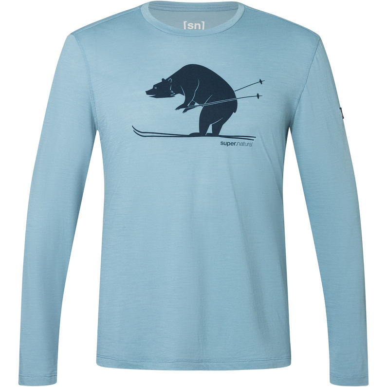 Super.Natural Herren Ski Karl Longsleeve