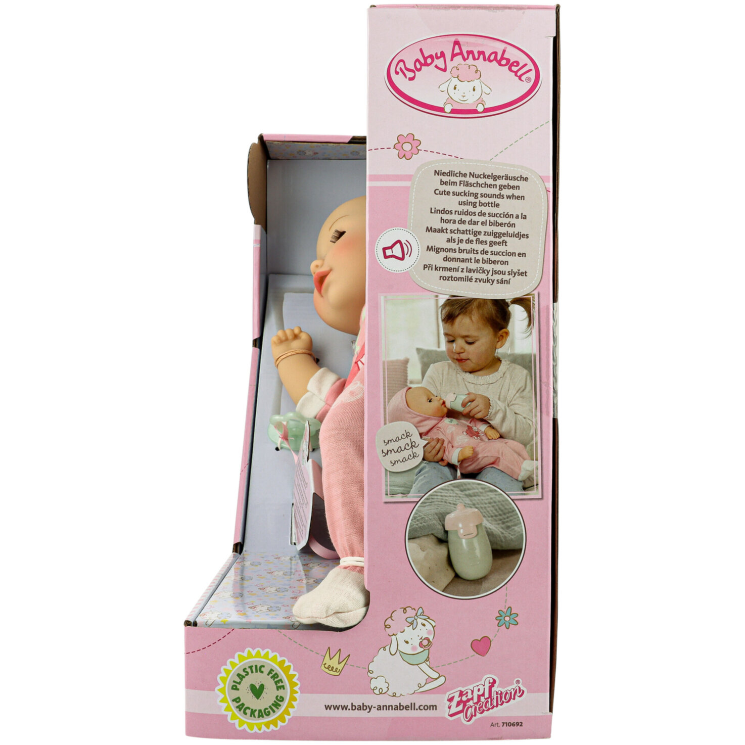 Baby Annabell Hannah Spiel mit mir 36cm