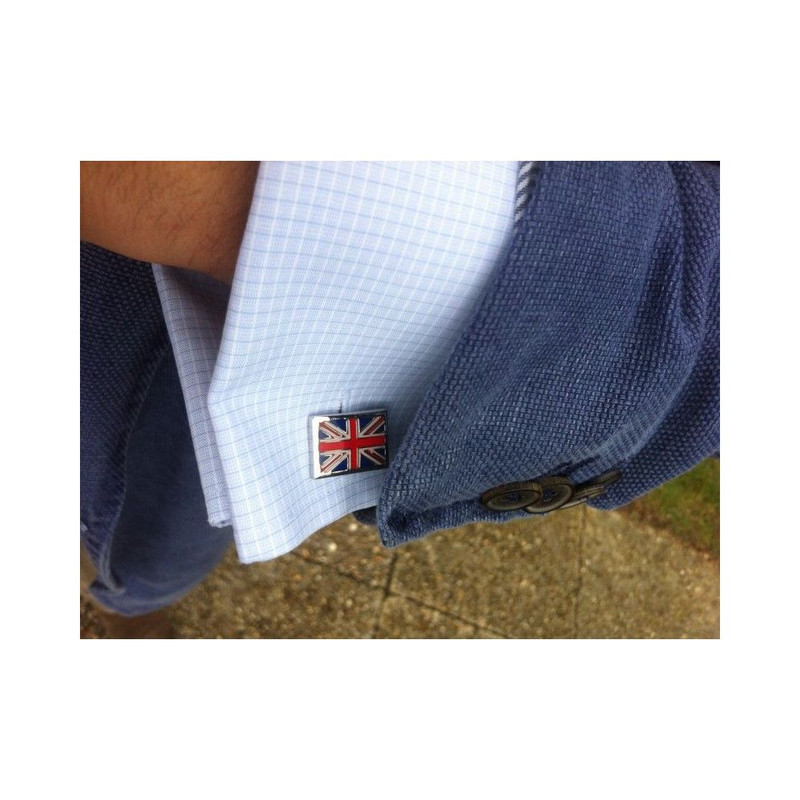 Boutons de manchette, Union Jack
